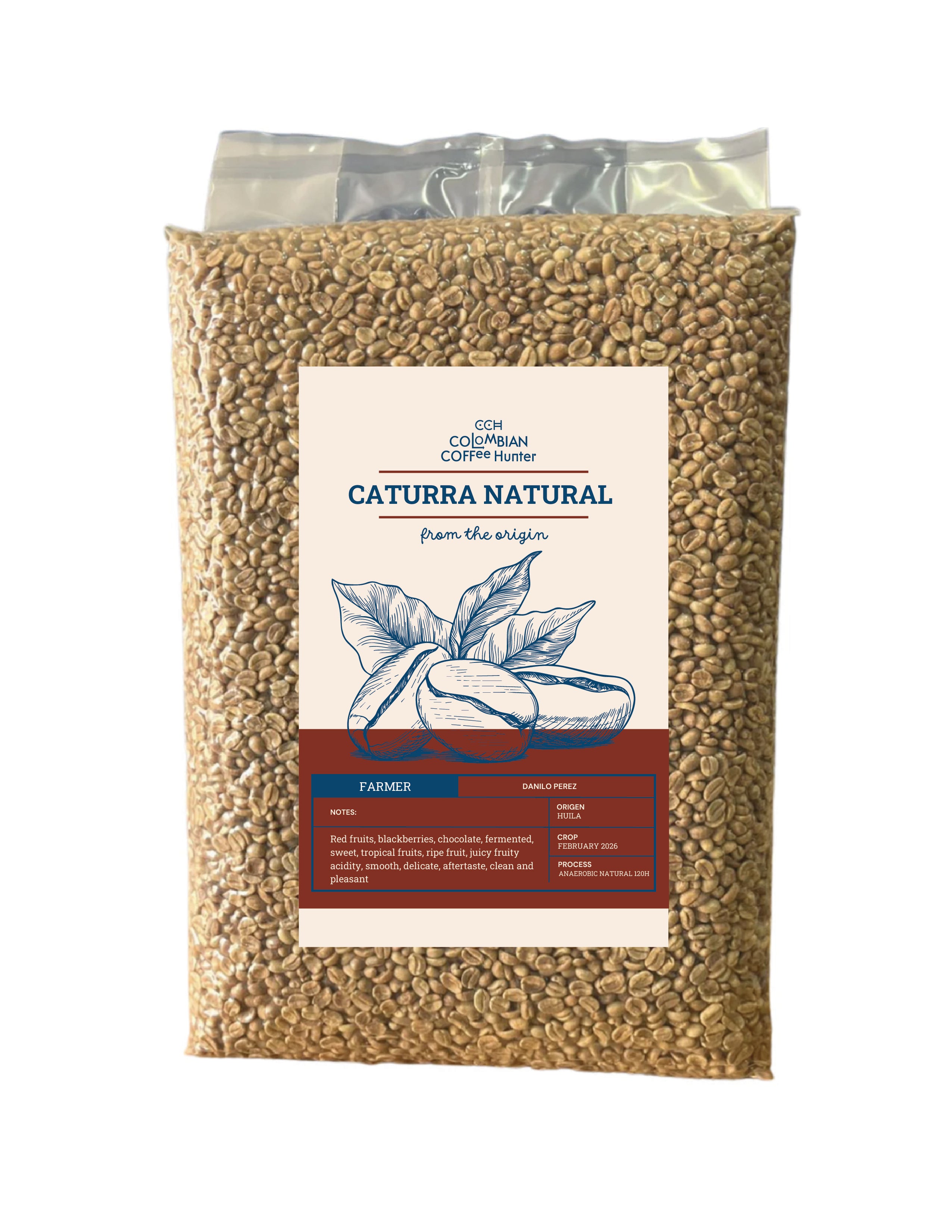 Caturra Natural 120 HR – Colombian Coffee Hunter